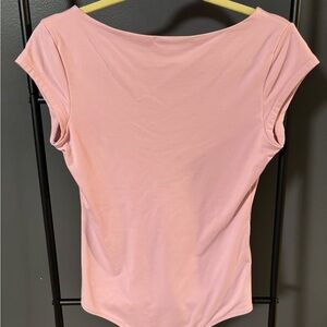 Abercrombie & Fitch Light Pink Bodysuit